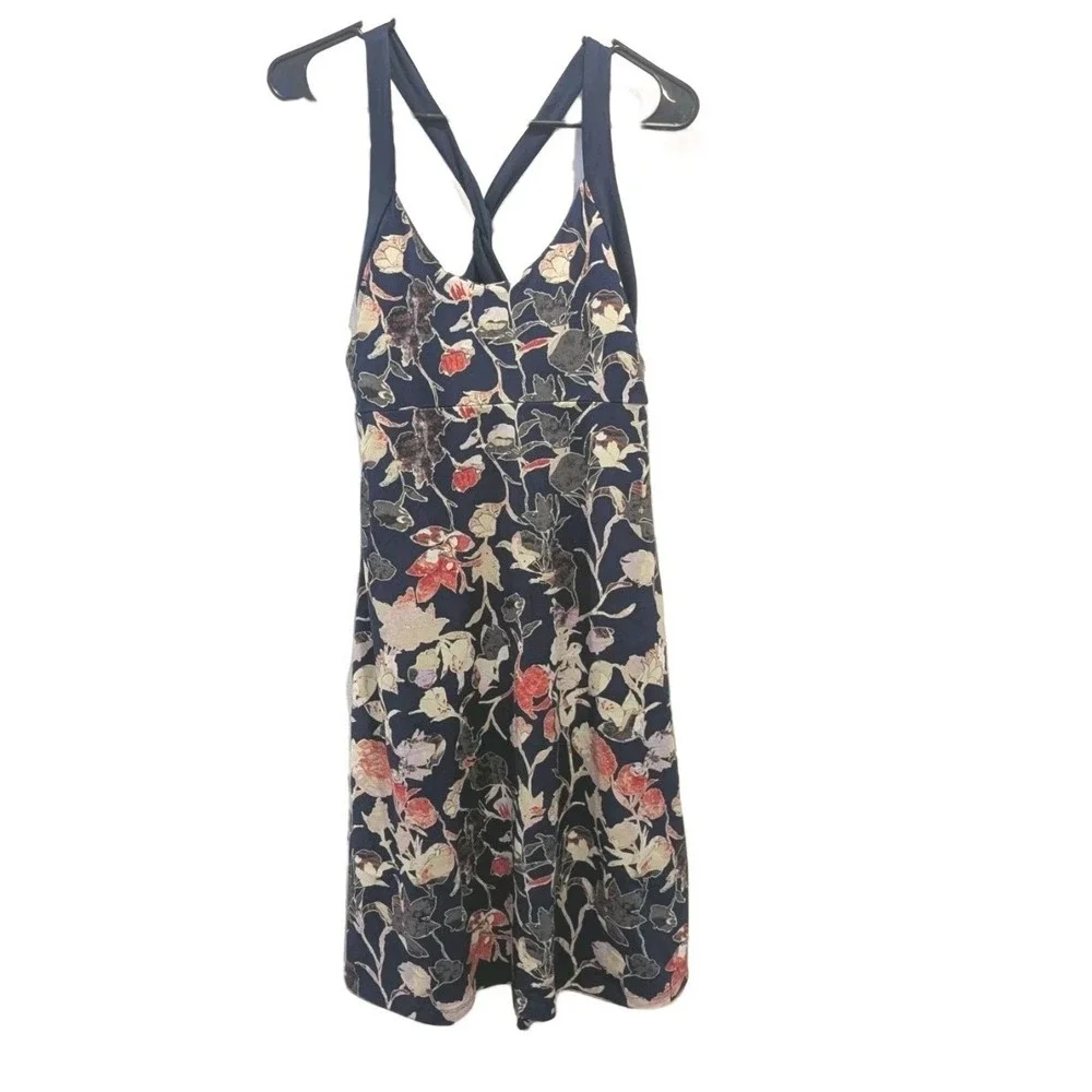 Athleisure Floral Active Dress Built‎ In Bra Tenniscore Golfcore Dress Garden